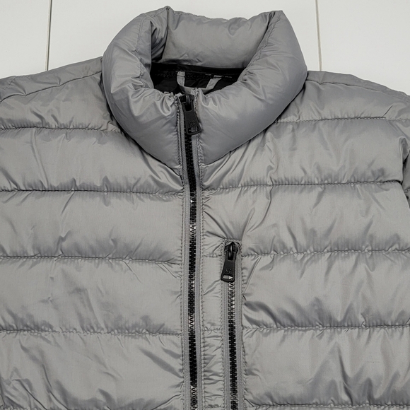 Kenneth Cole New York Grey Full-Zip Puffer Jacket Women's Size Medium New - Picture 5 of 11